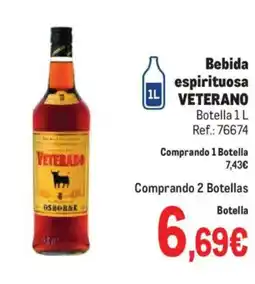 Makro VETERANO Bebida espirituosa oferta