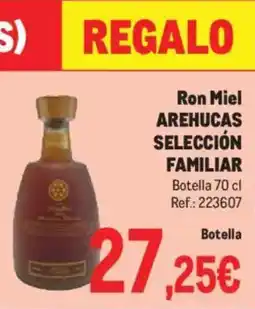 Makro Ron miel arehucas selección familiar oferta