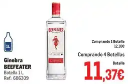 Makro BEEFEATER Ginebra oferta