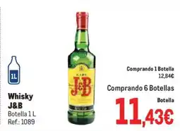 Makro J&B Whisky oferta