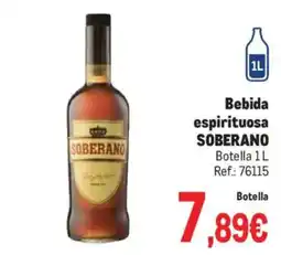 Makro SOBERANO Bebida espirituosa oferta