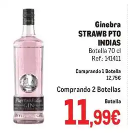 Makro Ginebra strawb pto indias oferta