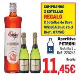Makro PETRONI Aperitivo oferta