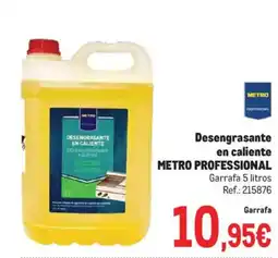 Makro METRO PROFESSIONAL Desengrasante en caliente oferta