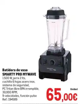 Makro MYWAVE Batidora de vaso smarty pro oferta