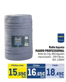 Makro MAKRO PROFESSIONAL Rollo bayeta oferta