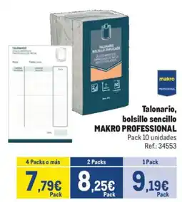 Makro MAKRO PROFESSIONAL bolsillo sencillo oferta