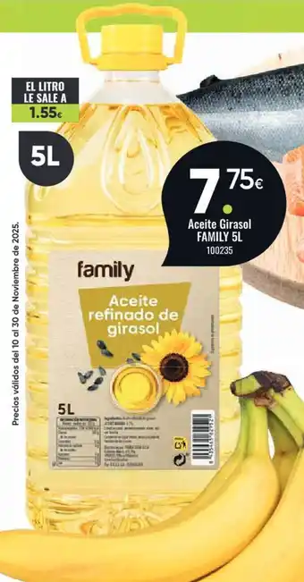 FAMILY Aceite Girasol