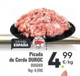 Family Cash DUROC Picada de Cerdo oferta