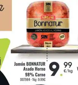 Family Cash BONNATUR Jamón Asado Horno oferta