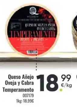 Family Cash Queso Añejo Oveja y Cabra Temperamento oferta