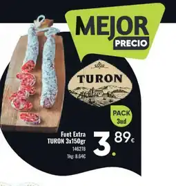 Family Cash TURON Fuet Extra oferta