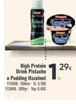 Family Cash High Protein Drik Pistacho o Pudding Hazelnut oferta