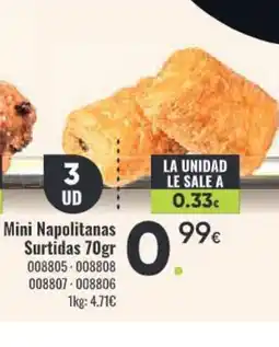 Family Cash Mini Napolitanas Surtidas oferta