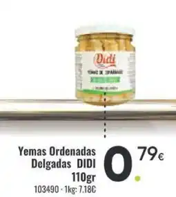 Family Cash DIDI Yemas Ordenadas Delgadas oferta