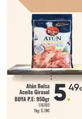 Family Cash BOYA Atún Bolsa Aceite Girasol oferta