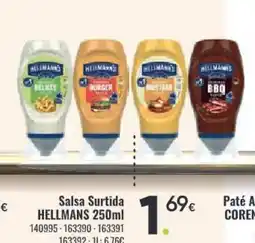 Family Cash HELLMANN'S Salsa Surtida oferta