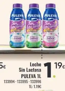 Family Cash PULEVA Leche Sin Lactosa oferta