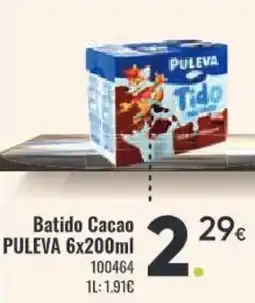 Family Cash PULEVA Batido Cacao oferta