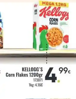 Family Cash KELLOGG'S Corn Flakes oferta