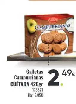 Family Cash CUÉTARA Galletas Campurrianas oferta