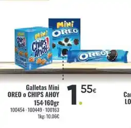 Family Cash OREO O CHIPS AHOY Galletas Mini oferta