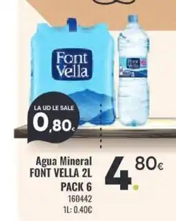 Family Cash FONT VELLA Agua Mineral oferta