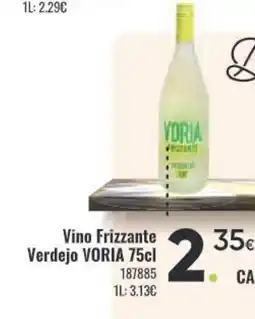 Family Cash VORIA Vino Frizzante Verdejo oferta