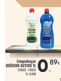 Family Cash OXIGENO ACTIVO Limpiahogar oferta