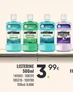 Family Cash LISTERINE oferta