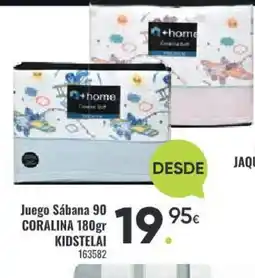 Family Cash CORALINA KIDSTELAI Juego Sábana oferta