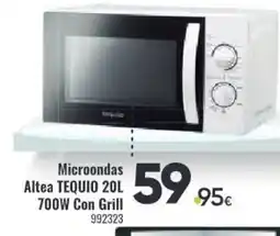 Family Cash TEQUIO Microondas Altea 700W Con Grill oferta
