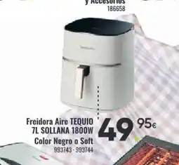 Family Cash TEQUIO Freidora Aire 1800W Color Negro o Soft oferta