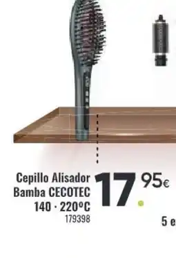 Family Cash CECOTEC Cepillo Alisador Bamba oferta