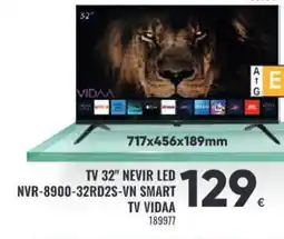 Family Cash NEVIR TV 32" LED NVR-8900-32RD2S-VN SMART oferta