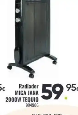Family Cash MICA JANA Radiador oferta
