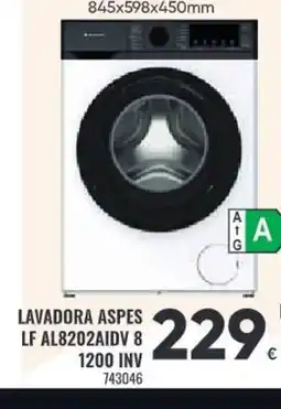 Family Cash ASPES Lavadora LF AL8202AIDV 8 oferta