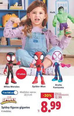 Lidl Spidey figuras gigantes oferta