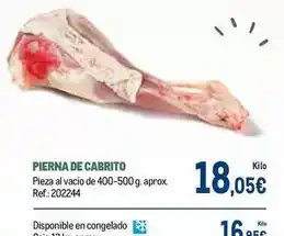 Pierna de cabrito
