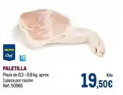 Chef select - paletilla