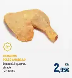 Makro Traseros pollo amarillo oferta