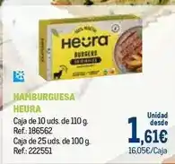 Makro Heura - hamburguesa oferta