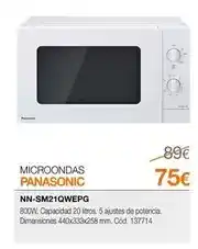 Expert Panasonic - microondas oferta