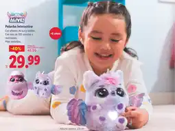 Lidl Peluche interactivo oferta