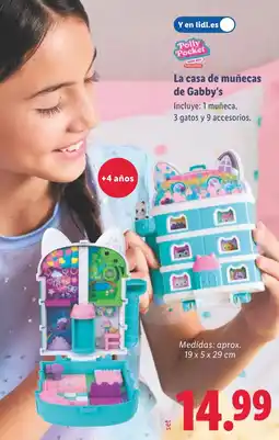Lidl La casa de muñecas de Gabby's oferta