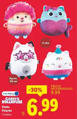 Lidl Simba Peluche oferta