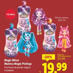 Lidl Magic Mixes Muñeca Magic Pixlings oferta