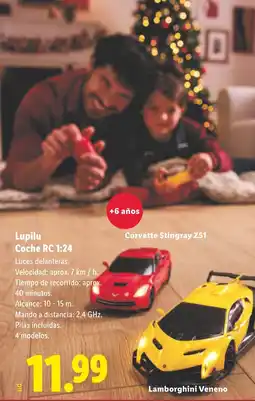 Lidl LUPILU Coche RC 1:24 oferta
