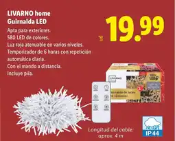 Lidl LIVARNO HOME Guirnalda LED oferta