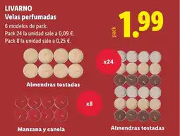 Lidl LIVARNO HOME Velas perfumadas oferta